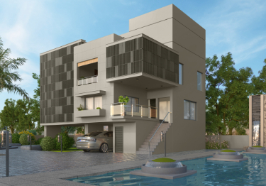 Elegant Grey Home Exterior