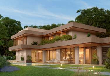 Rich Brown Textured Home Exterior