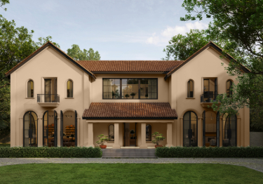 Rich Terracotta Home Exterior