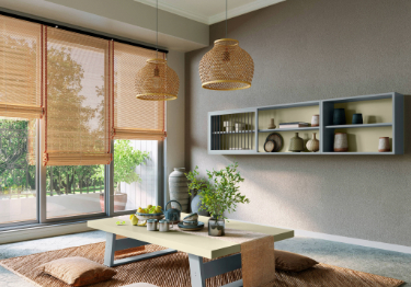 Simple Grey Living Room