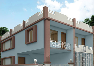 Minimalist Exterior Colour Idea