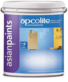 Apcolite Advanced Heavy Duty Emulsion Wall Paint - Asian Paints