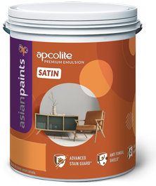 Apcolite Premium Satin Emulsion Washable Paint - Asian Paints