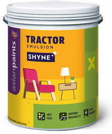 Tractor Emulsion Shyne Soft Sheen Finish - Asian Paints