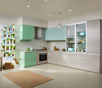 Kitchen Style L shaped - Asian Paints